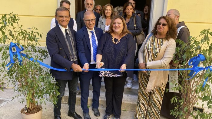 salerno il cortile del liceo torquato tasso torna agli studenti