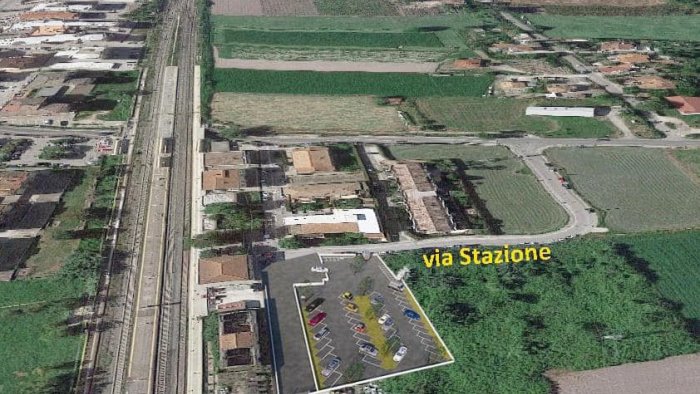 capaccio paestum un nuovo parcheggio nei pressi della stazione