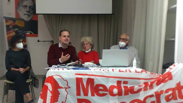 nasce la sezione salernitana di medicina democratica forte eletto presidente