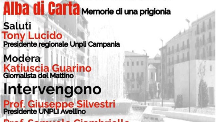 alba di carta memorie di una prigionia ad avellino il libro di sauchella