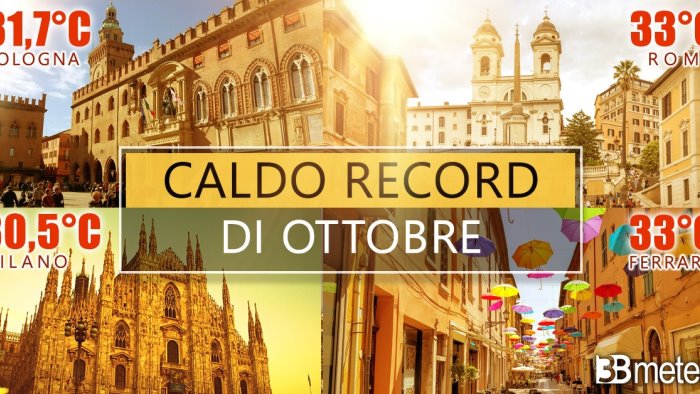 caldo eccezionale decine di record battuti novita da meta mese