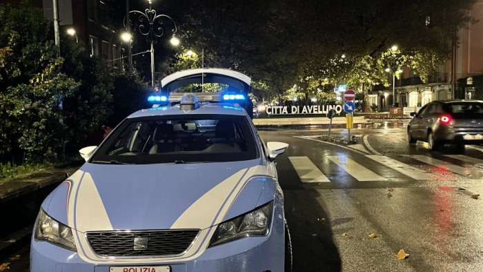 avellino causa un incidente conducente positivo alla cannabis denunciato