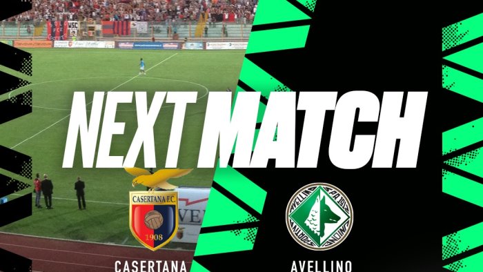 casertana avellino 800 biglietti per gli irpini alle 17 via alla prevendita