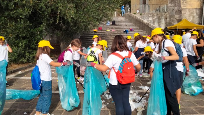 sensibilizzazione ambientale torna puliamo il mondo a baronissi