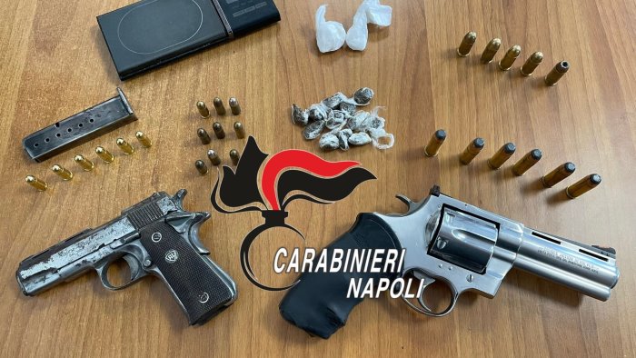 rione traiano armi e proiettili ancora un sequestro dei carabinieri