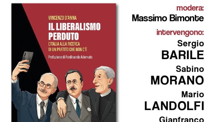 avellino domani si presenta il libro il liberalismo perduto