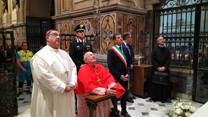 900 anni di montevergine al santuario la visita del cardinale sandri