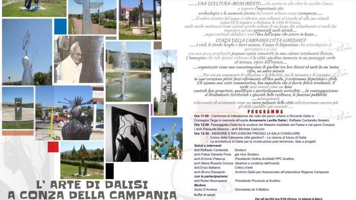 conza della campania omaggio alla memoria del maestro riccardo dalisi