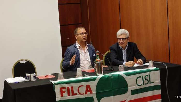 cisl a congresso lo russo neo segretario della filca irpinia sannio