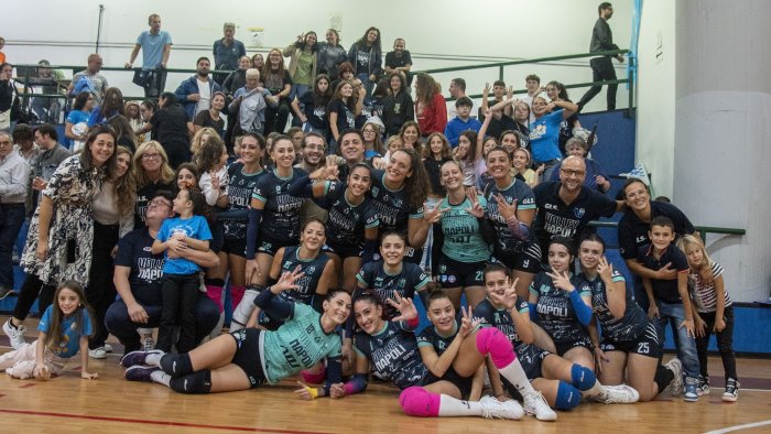 buona la prima per il volley napoli 3 0 contro agropoli paestum