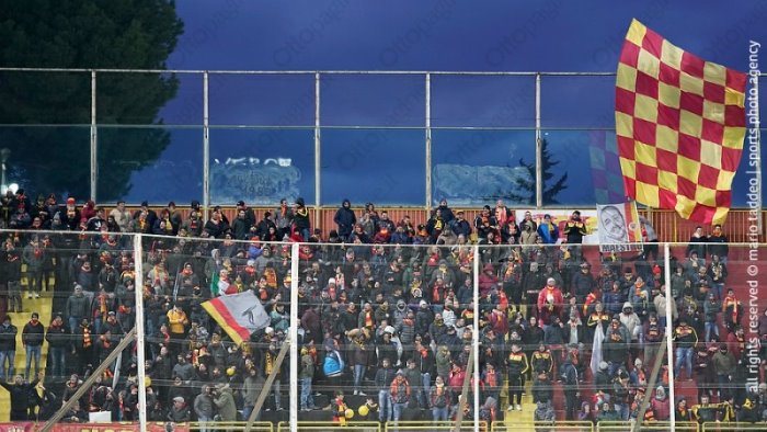 foggia benevento brutte notizie per i tifosi sanniti ecco le info prevendita