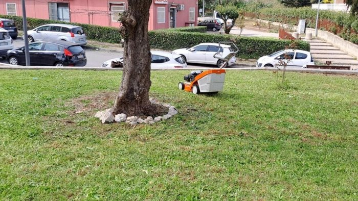 legambiente a rione mazzini per una giornata di pulizia del quartiere