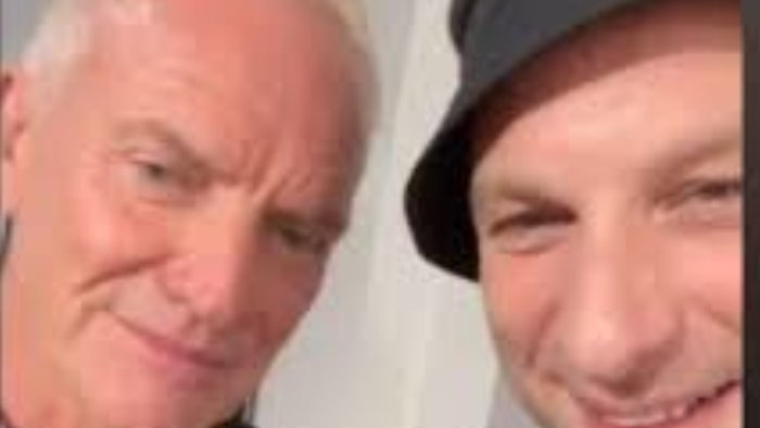 sting i complimenti al rapper clementino quando canti sento amore e passione