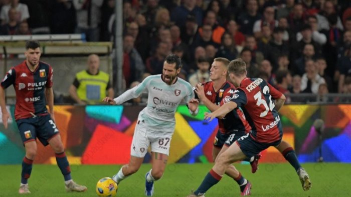 genoa salernitana 1 0 gilardino interpretazione perfetta della gara