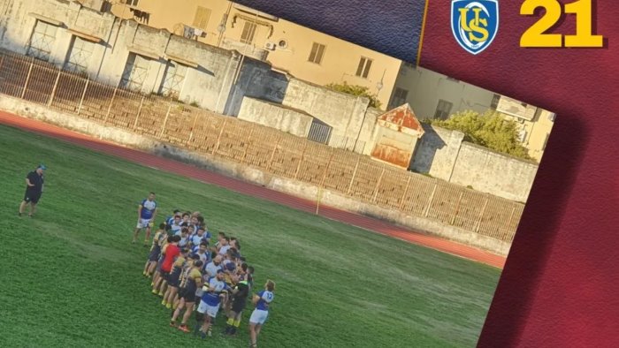 rugby serie b l arechi ko con il roma