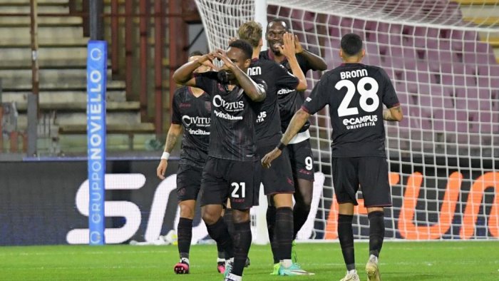 salernitana sampdoria 4 0 poker granata inzaghi brinda in coppa