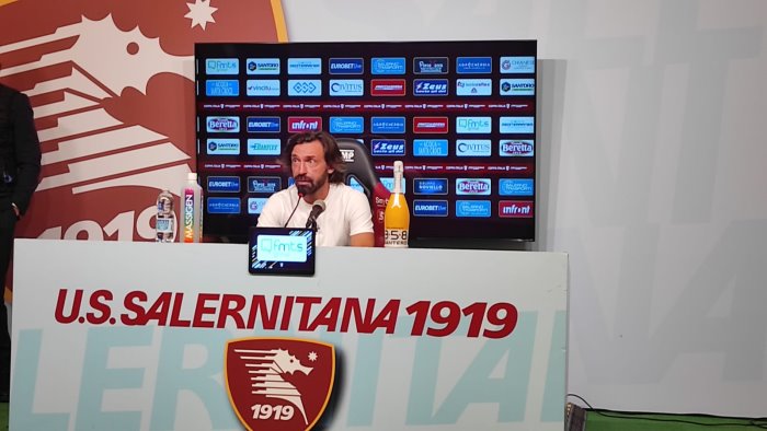 salernitana sampdoria 4 0 andrea pirlo siamo stati troppo timorosi