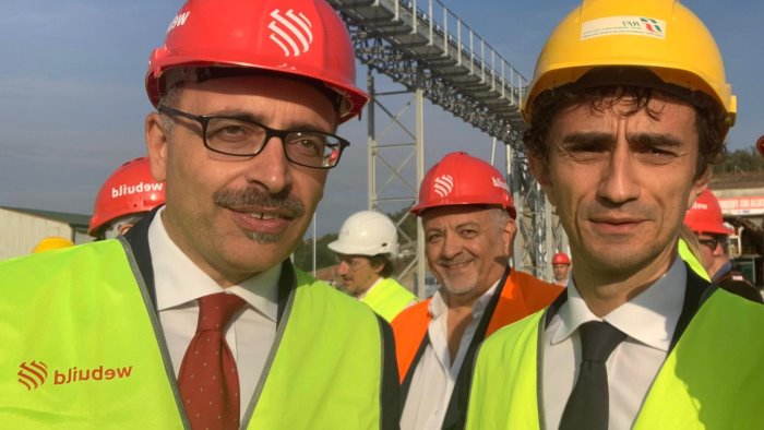 il viceministro visita cantiere dell alta capacita segnale importante