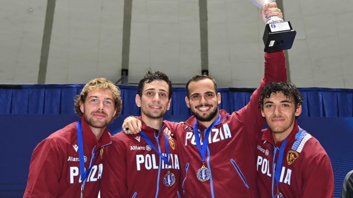 scherma coppa europa a cagliari trionfano le fiamme oro di curatoli