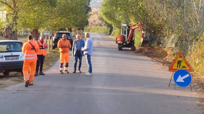 manutenzione ad agropoli al via la pulizia delle cunette