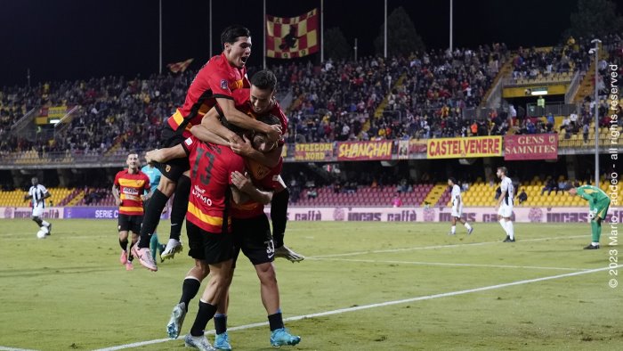 benevento con la juve superiorita schiacciante