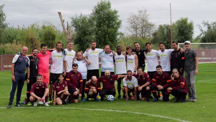 salernitana for special che emozione allenamento al mary rosy con martusciello