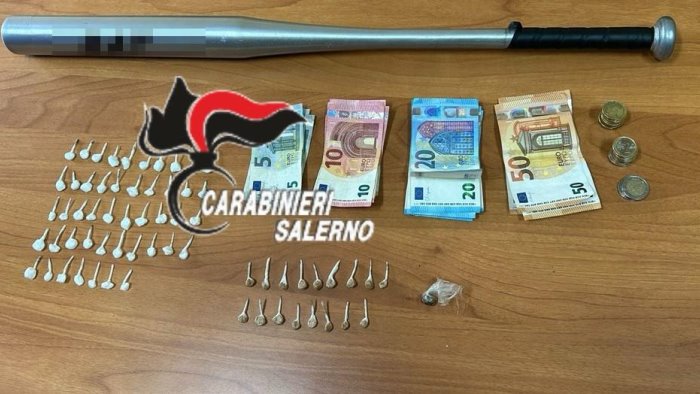 siano 19enne di pellezzano trovato con cocaina ed eroina arrestato