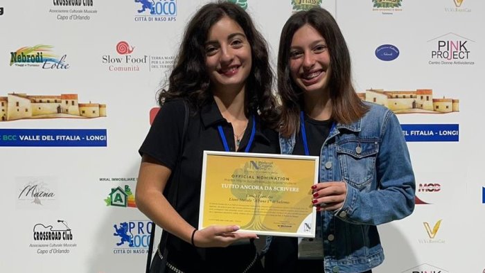 festival internazionale nebrodi tripletta vincente per il liceo alfano i