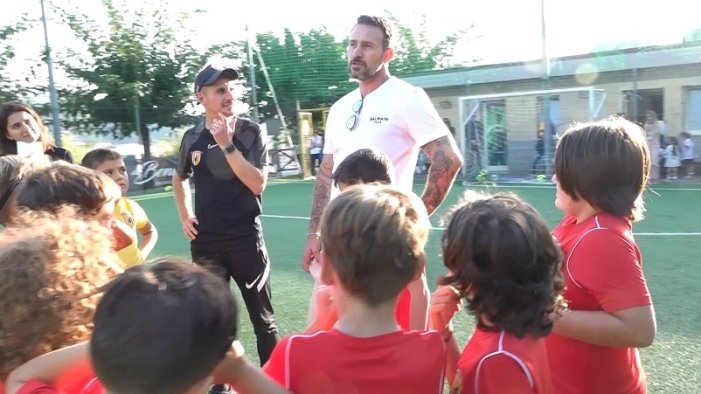 caravaggio sporting village l open day della scuola calcio con floro flores