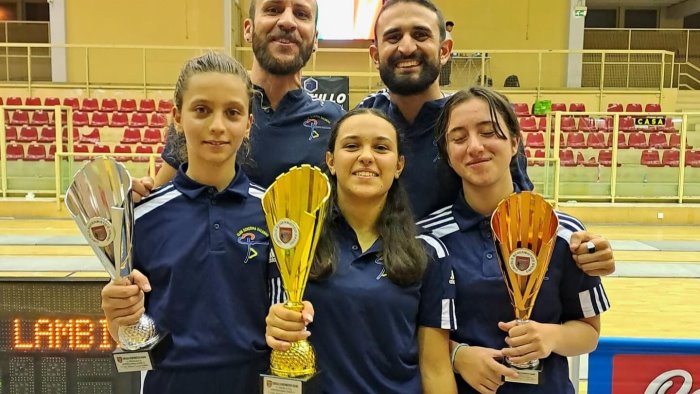 il club scherma salerno conquista 5 medaglie a foggia