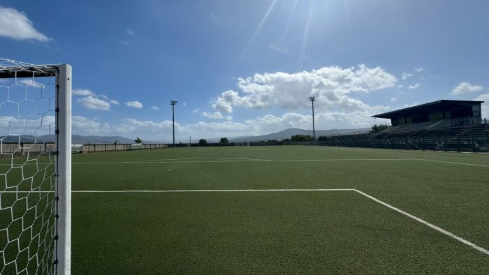 grottaminarda lo stadio comunale massimo romano si rifa il look