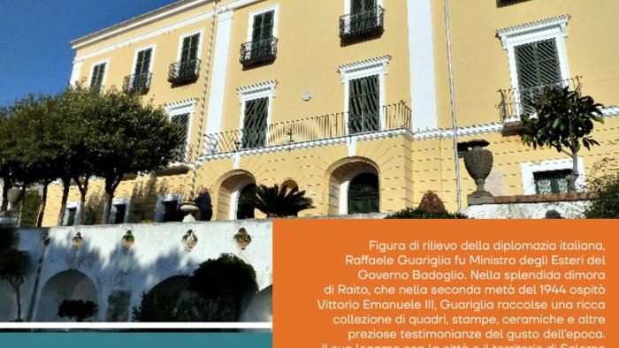 villa guariglia sabato 26 ottobre la visita straordinaria degli appartamenti