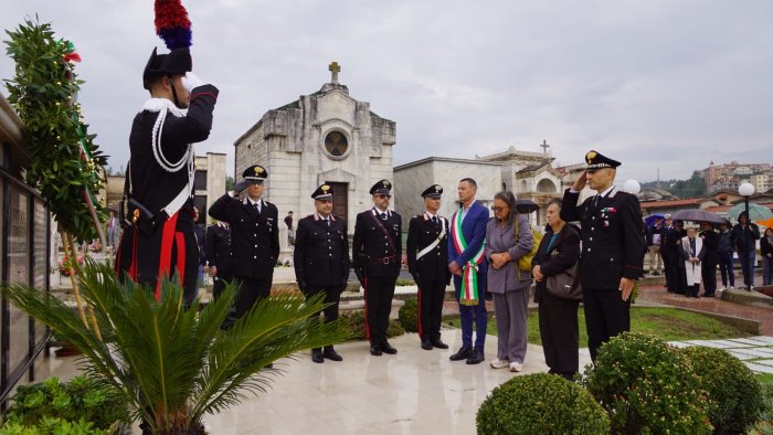 l arma sannita ha ricordato a ponte l appuntato vaccarella medaglia d oro