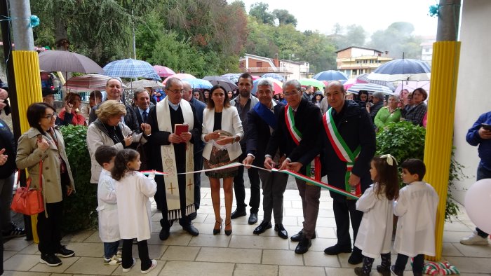 plesso scolastico piano dello stallone restituito alla comunita foto