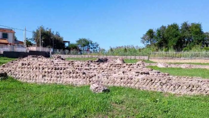 giugliano in campania ripristinato il parco archeologico di liternum