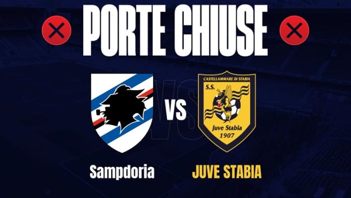 juve stabia pagliuca porte chiuse penalizzeranno sia la samp che noi