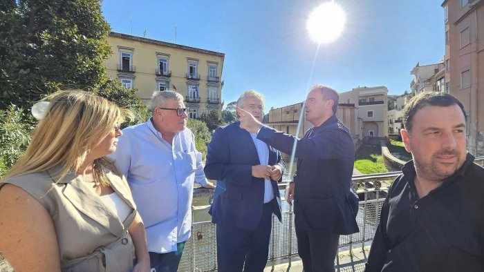 fiume sarno sopralluogo a scafati del professor antonio giordano