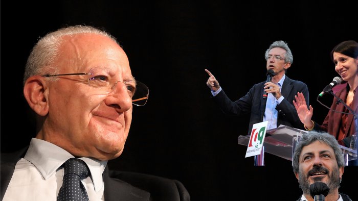 regione patto tra pd m5s per spodestare de luca spunta il nome di fico