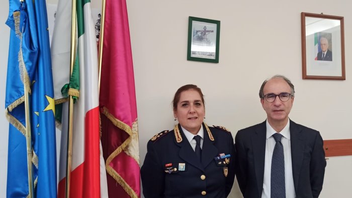 in questura arriva il nuovo dirigente giuliana postiglione