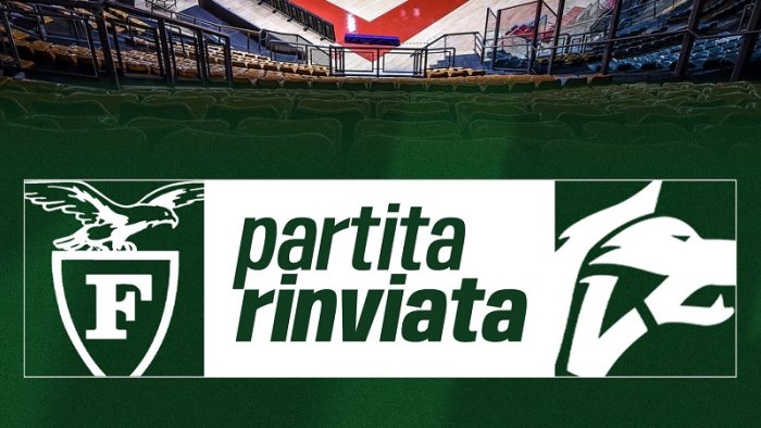 fortitudo bologna avellino basket rinviata a data da destinarsi