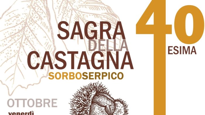 sorbo serpico eccellenze e sapori irpini al via la sagra della castagna