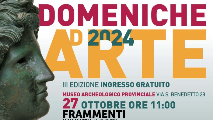 domeniche ad arte al museo archeologico provinciale