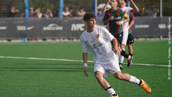 u15 benevento schiacciasassi con la ternana arriva la 6 vittoria consecutiva