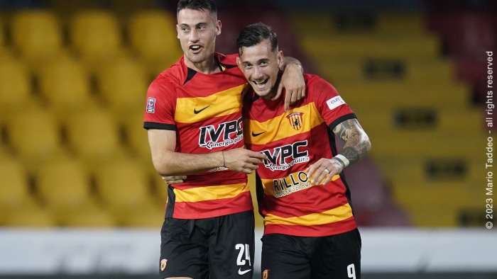 serie c diretta benevento casertana 1 0 live