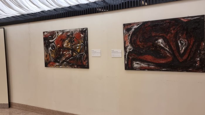 le opere del maestro sannita giovenale in mostra a milano