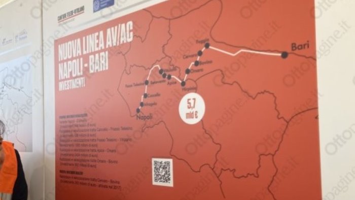 linea alta capacita velocita ferroviaria napoli bari avviati scavi 7 gallerie