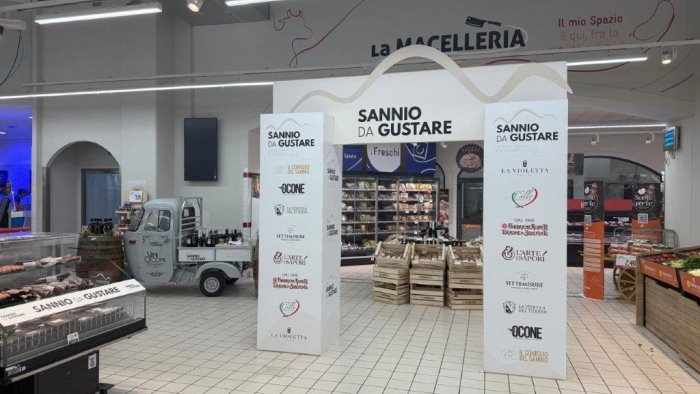 marchio confindustria sannio da gustare nello spazio conad al buonvento