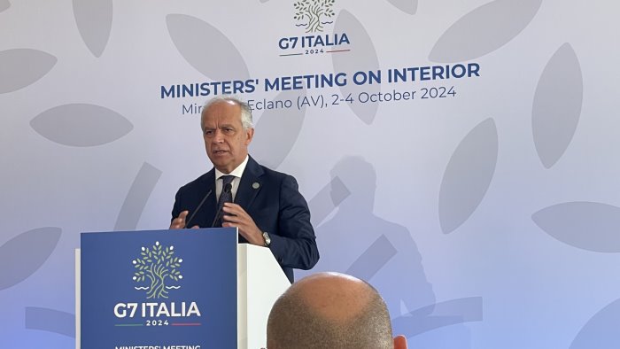 g7 mirabella piantedosi crisi idrica e alta velocita prometto il mio impegno