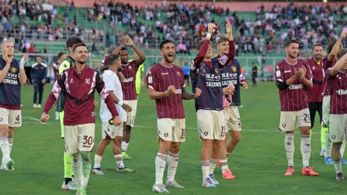 salernitana gioia social dopo palermo sepe vittoria da gruppo importante