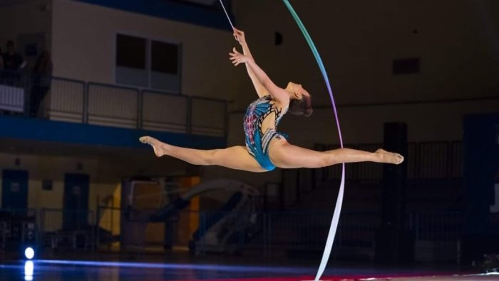 ginnastica ritmica l atleta sannita varricchio campionessa regionale